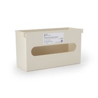 Glove Box Holder  Prevent Vertical Mounted 1-Box Capacity Putty 3-7/8 X 6-1/2 X 11 Inch Plastic