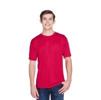 100% Polyester Cool and Dry Basic Performance T-Shirt, Men's, Red, Size 2XL