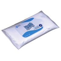 Flushable Personal Wipe Flush Away Adult Soft Pack Aloe / Lanolin Scented 24 Count