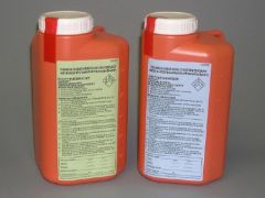 24 Hour Urine Specimen Collection Container Polyethylene 3,000 mL (101 oz.) Screw Cap Warning Label / Patient Information NonSteril