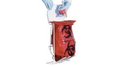 Biomedical Waste Disposal Rack, 1 Gal. Rack