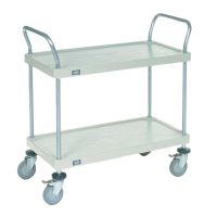 Nexel  Solid Plastic Shelf Utility Cart