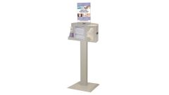 Bowman Cover Your Cough Compliance Kit, Stand, Hand Sanitizer Holder,Vertical Sign Holder