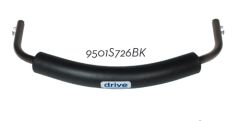 Backrest only with Foam, Black for 11043 Series Rollators