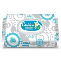 Baby Wipe Cuties Soft Pack AloeVitamin E Unscented  Count
