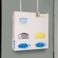 Hygiene Dispensing Station Wall Mount Quartz Beige 21-1/8 L X 21-3/8 W X 4-3/4 D Inch