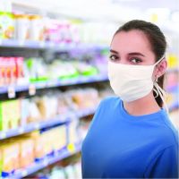 Layered Cloth Face Mask (pk/5) - Available in Adult & Child Sizes