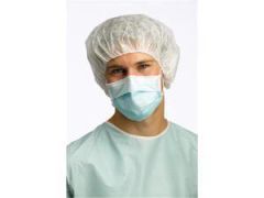 Surgical Mask Barrier  Extra Protection Anti-fog Pleated Earloops One Size Fits Most Blue NonSterile Not Rated Adult