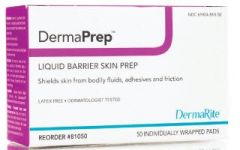 Skin Barrier Wipe DermaPrep  60% Strength Isopropyl Alcohol Individual Packet NonSterile