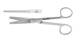 Miltex Meisterhand Operating Scissors, Straight, Blunt-Blunt Points