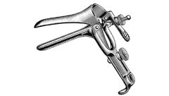 Graves Vaginal Speculum, Medium, 1-3/8"x4", Economy #98SPV4-3