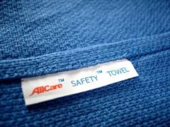 Prewashed Blue OR Towel,16" x 26",Sterile