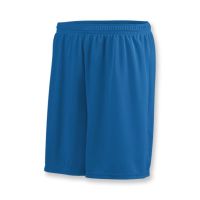100% Polyester Adult Shorts, Royal, Size M