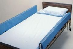 Cushion-Top Vinyl Bed Rail Pads, 60"