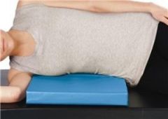 Decubitus Abdominal Pad, Vinyl Covered, 14" x 23" x 1.75"