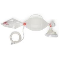 SPUR II Adult Resuscitator Bag, Tube, Reservoir, Medium Mask, Port