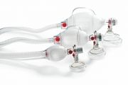 Spur II Pediatric Resuscitator, Reservoir Bag, Infant Mask, PEEP Valve, Pop-Off Valve