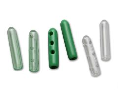 Standard Instrument Guard, Nonvented, Solid Green, 2.8 mm x 19 mm