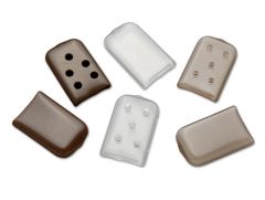 Regular Instrument Guard, Nonvented, Solid Clear, 2 mm x 25 mm x 25 mm