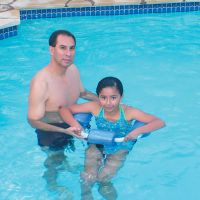 Aqua ring float medium- 12" fits 45 - 75 lbs.