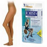 Women's Opaque Firm Compression Pantyhose, Medium, Natural