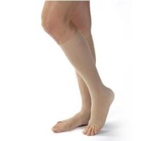 Women's Opaque Knee-High Extra Firm Compression Stockings, Large