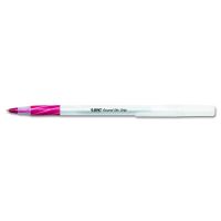 0.8 mm Fine Point Round Stic Grip Xtra Comfort Stick Ballpoint Pen, Red