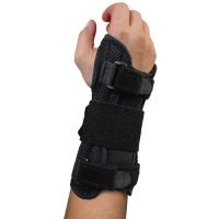 Blue Jay Dlx Wrist Brace Black for Carpal Tunnel, Left Lg/XL