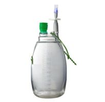 ACCEL Evacuated Drainage Bottle, not Individually Packaged, Sterile Fluid Pathway Only, 1000 mL