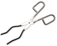 Bel-Art Stainless Steel Tongs, 9", PTFE FEP