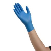 9.5" Esteem Tru-Blu Powder-Free Nitrile Exam Gloves, 4.7 Mil, Size S