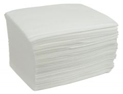 Nonwoven Washcloths, White, 9" x 13.5"
