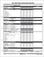ADL Functional/Restorative Record CFS6-1HH