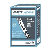 Assure Platinum Blood Glucose Test Strips, 50/Bx