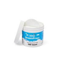 Bleep DreamPreps Witch Hazel Facial Pads, 100 Wipes