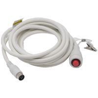 12-ft. Econocall Jeron 8-Pin DinPlug Call Cord, White