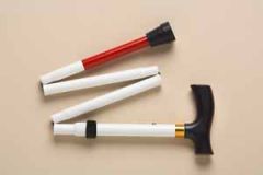 Ambutech Folding Support Cane 35" - 39" Length