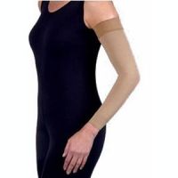 Opaque Women's Medical Wear Compression Arm Sleeve with Regular Band