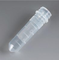 2 mL Conical-Bottom Polypropylene Microcentrifuge Tubes, Sterile with Screw Cap