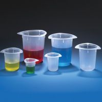3-Corner Graduated Polypropylene Beaker, 1000 mL