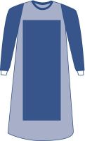 GOWN, REINF, POLY, ECL, PP SLV, XXXL