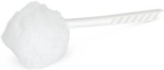 Duralon Toilet Bowl Mop, White, 12" Handle EVS204H