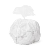 Bin Liner Roll, Clear, Light, 24" x 32"