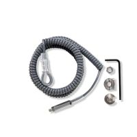 Coiled Cable for Security System, 8'