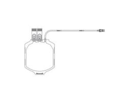 Transfer Pack container with Male Luer, 600 mL