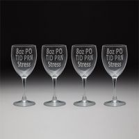 PRN Stress Wine Glass Set