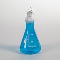 Beaker Glass Ornament