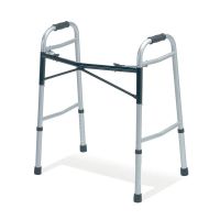 Adult Bariatric Folding Walker, 2 Button, 650 lb. Capacity