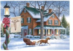 Medical Warm Winter Welcome Print Only