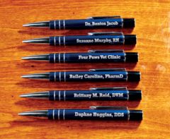 Blue Quorum Pen - Personalized